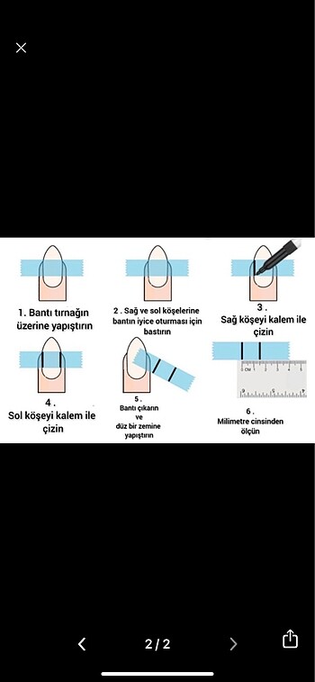 Protez jel destekli takma tırnak - Görsel 2