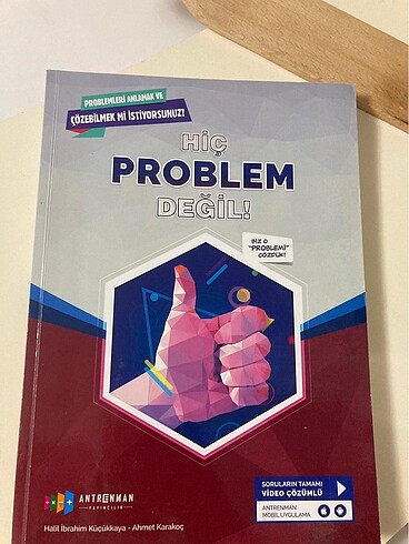 Antrenman yayınları problem kitabı