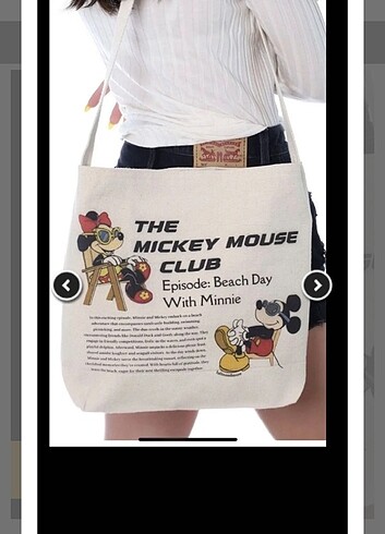 Mickey mouse club çanta 