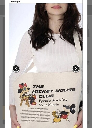 Mickey mouse club çanta  - Görsel 2