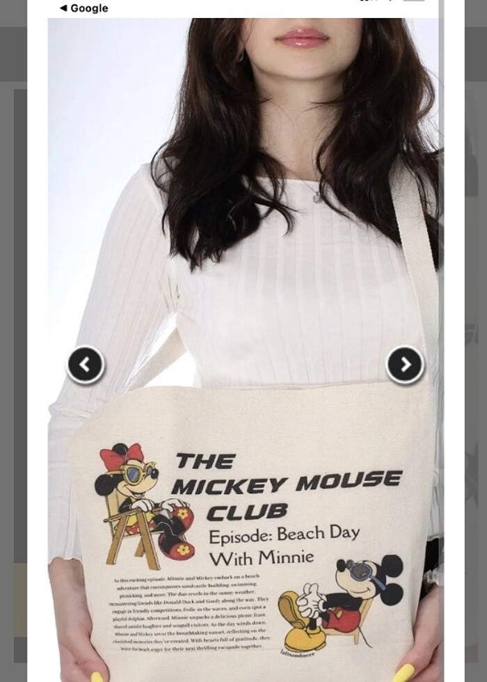 Mickey mouse club çanta  - Görsel 2