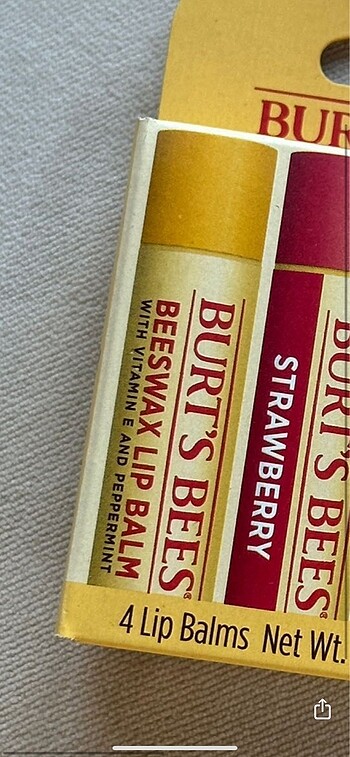 Beden Burts Bees Beeswax