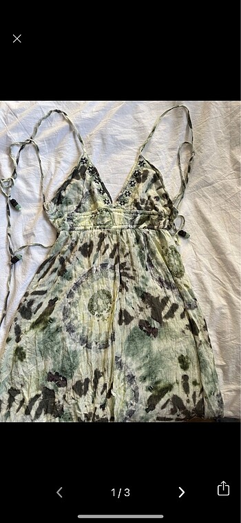 m Beden Pull and bear elbise