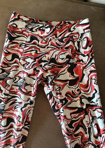 Çocuk Çok Renkli Batik Desenli Uzun Tayt - Görsel 2