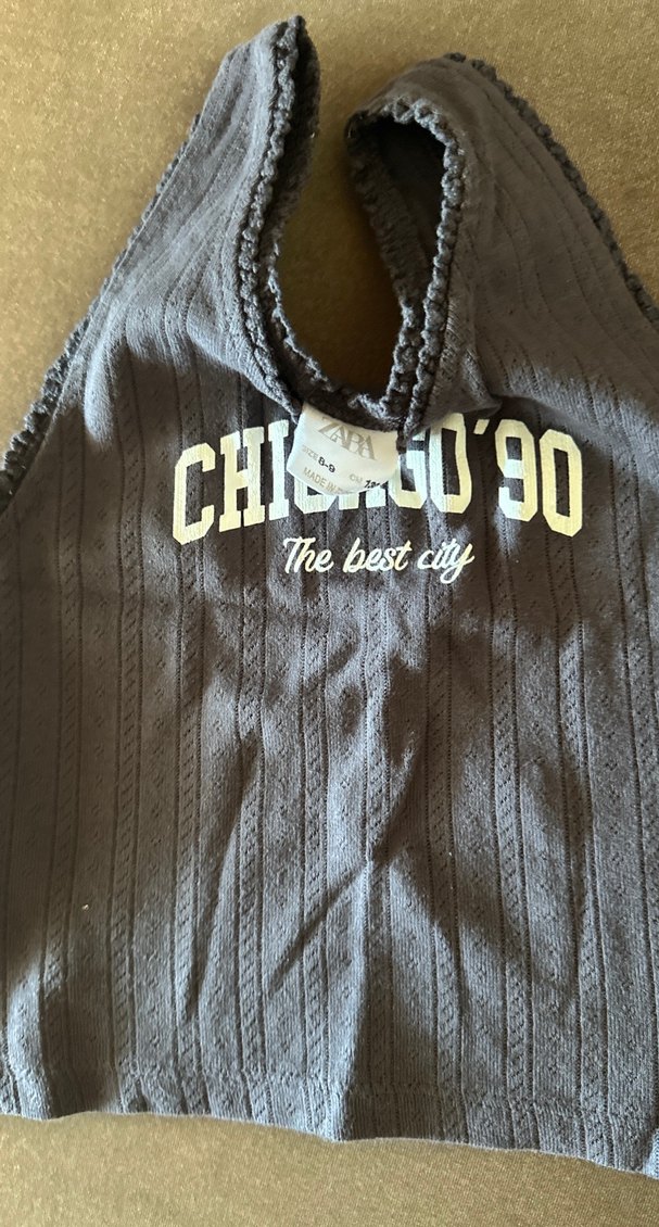 Kız Çocuk Gri Pamuklu Spor Yelek - Görsel 3