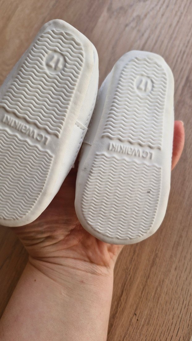 Kız Bebek Beyaz Fiyonk Detaylı İlk Adım Ayakkabısı - Görsel 4