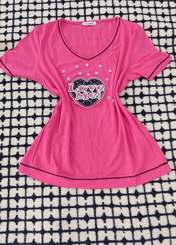 2000s fairycore cute islemeli pembe üst 