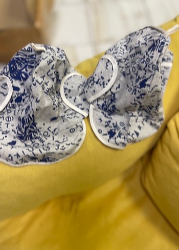 Gri Baskılı Bebek şapka güneş için - Görsel 4