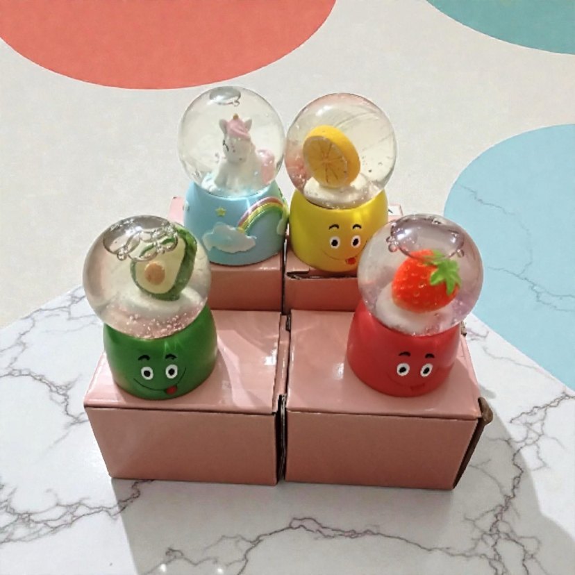 Renkli Meyve Temalı Kar Küreleri - Görsel 2