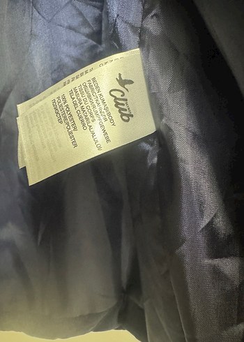 Kadın Lacivert Midi Kışlık Mont - Görsel 6