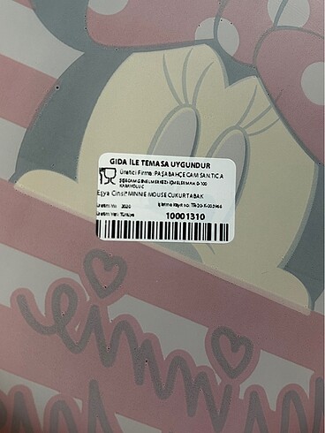 Paşabahçe Pasabahce Disney Pasta Tabak