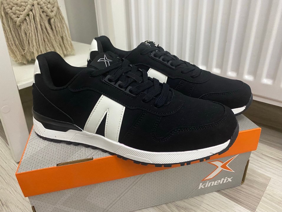 Siyah kinetix spor ayakkabı - Görsel 2