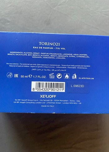  Beden Xerjoff Torino 21 2023 batch