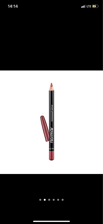 Flormar 229 numara suya dayanıklı dudak kalemi - Görsel 3