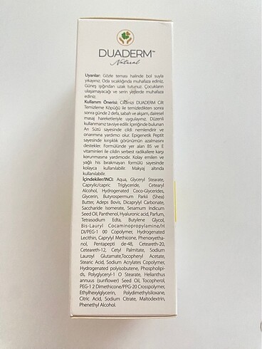 Duaderm peptide cream - Görsel 2