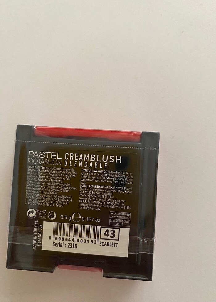 Pastel krem allık - Görsel 2