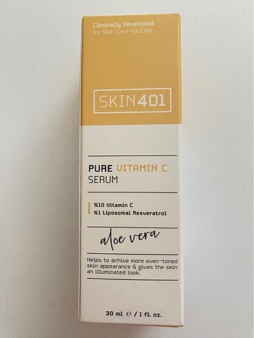 Skin 401 C vitamini serumu