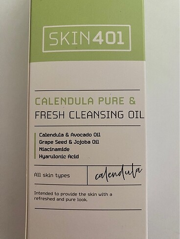 Skin 401 yüz temizleme yağı - Görsel 2