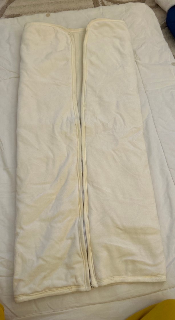 Nakışlı Beyaz Bebek Battaniyesi - Görsel 3