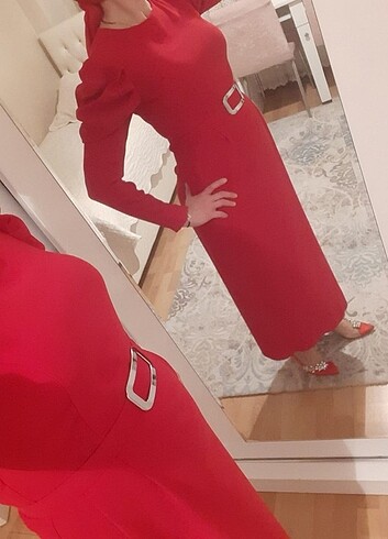 Abiye 38 beden kalem elbise