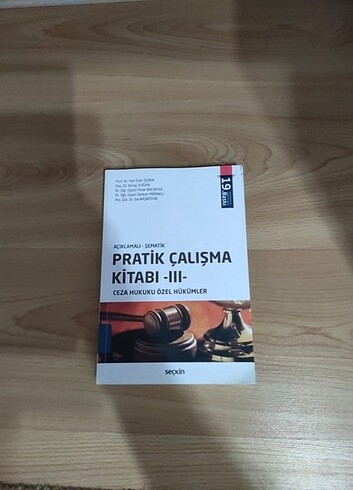 Ceza Hukuku Özel Hükümler Pratik Çalışmalar- Veli Özer Özbek
