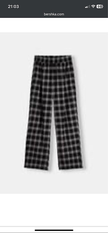 Bershka Kareli Pantalon