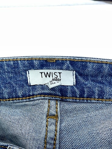 38 Beden çeşitli Renk Twist Jean / Kot %70 İndirimli.