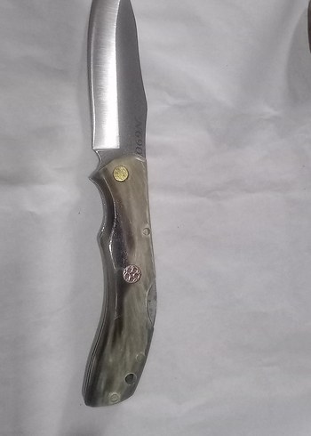 koç boynuzu N60 çelik. avcı çakısı hediyeli - Görsel 2
