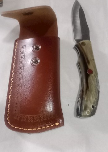 koç boynuzu N60 çelik. avcı çakısı hediyeli - Görsel 6