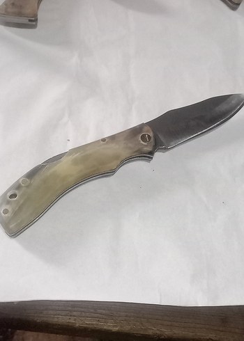 koç boynuzu N60 çelik. avcı çakısı hediyeli - Görsel 3