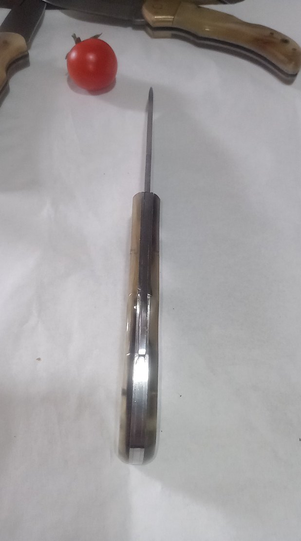 koç boynuzu N60 çelik. avcı çakısı hediyeli - Görsel 5