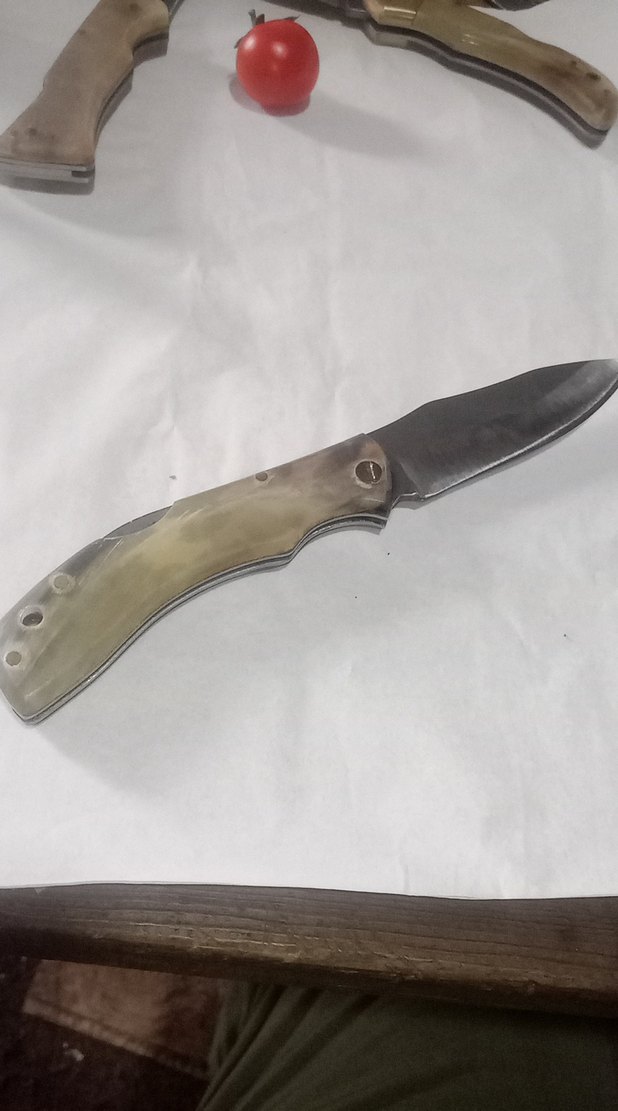 koç boynuzu N60 çelik. avcı çakısı hediyeli - Görsel 3