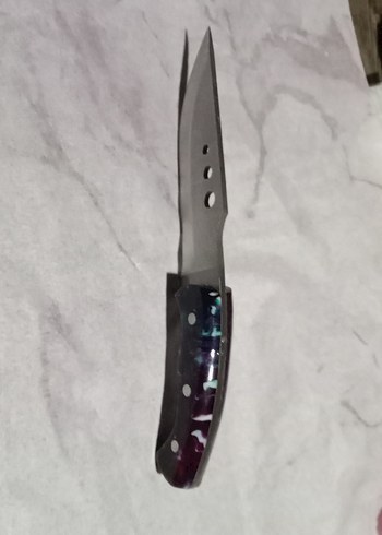 mor epoksi bıçak - Görsel 3