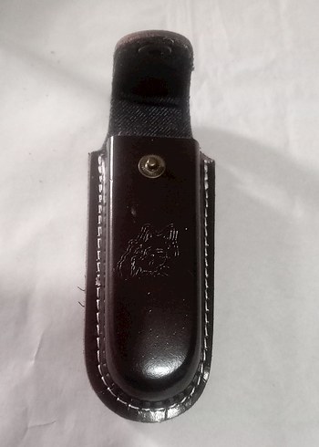 4116 çelik koç boynuzu kabza yanında 20 cm avcı çakısı hediye - Görsel 6