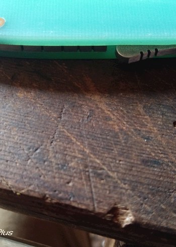 Bordo marka çakı. G10 kabza. 20cm. deri kılıfıyla. - Görsel 2