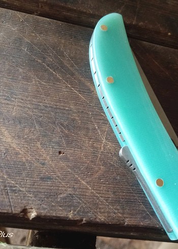 Bordo marka çakı. G10 kabza. 20cm. deri kılıfıyla. - Görsel 7