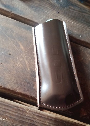 Bordo marka çakı. G10 kabza. 20cm. deri kılıfıyla. - Görsel 6