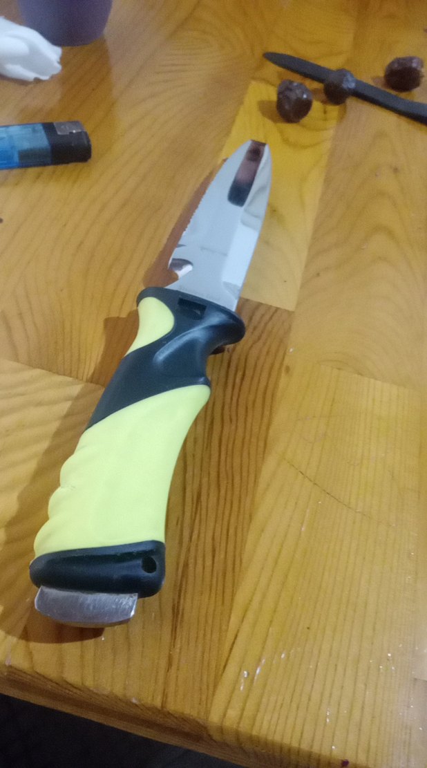 İtalyan Poseidon Dalgıç Bıçağı - Görsel 4