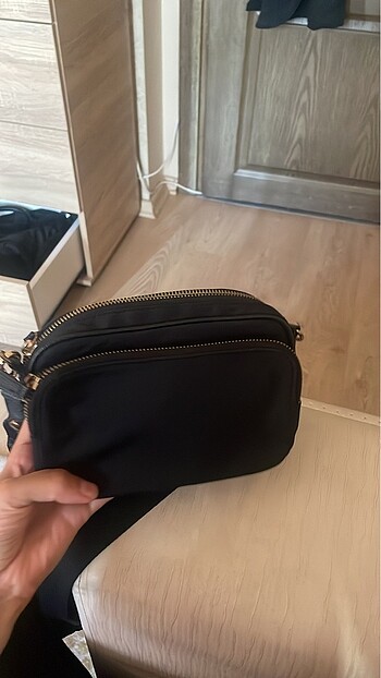 Beden siyah Renk H&M askılı çanta