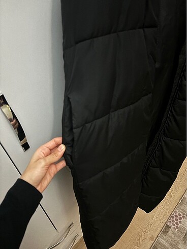 Uzun şişme yelek 36 beden - Görsel 6