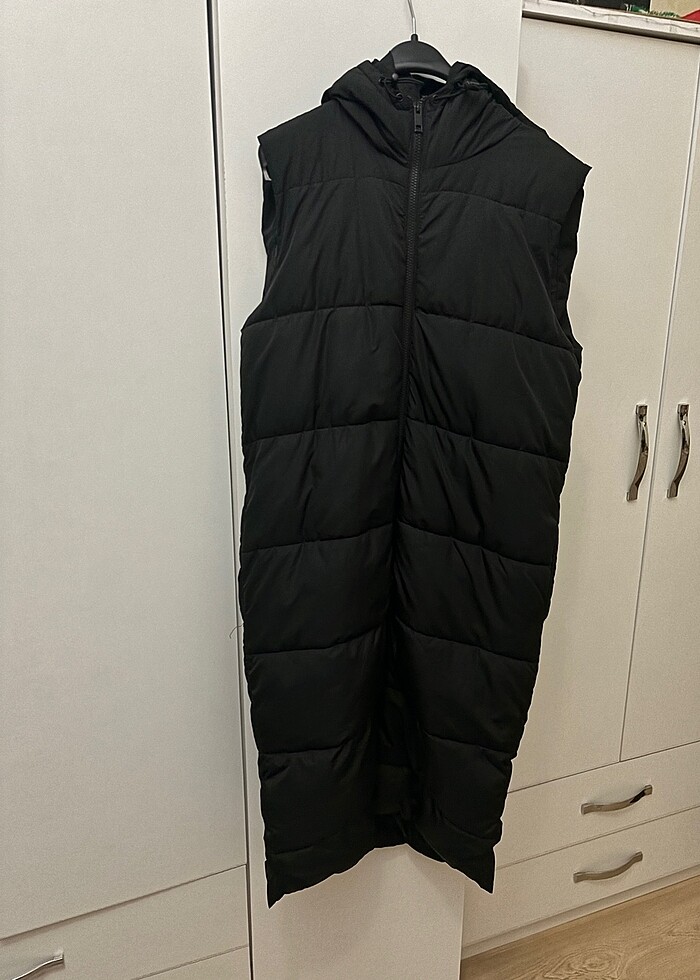 Uzun şişme yelek 36 beden - Görsel 3