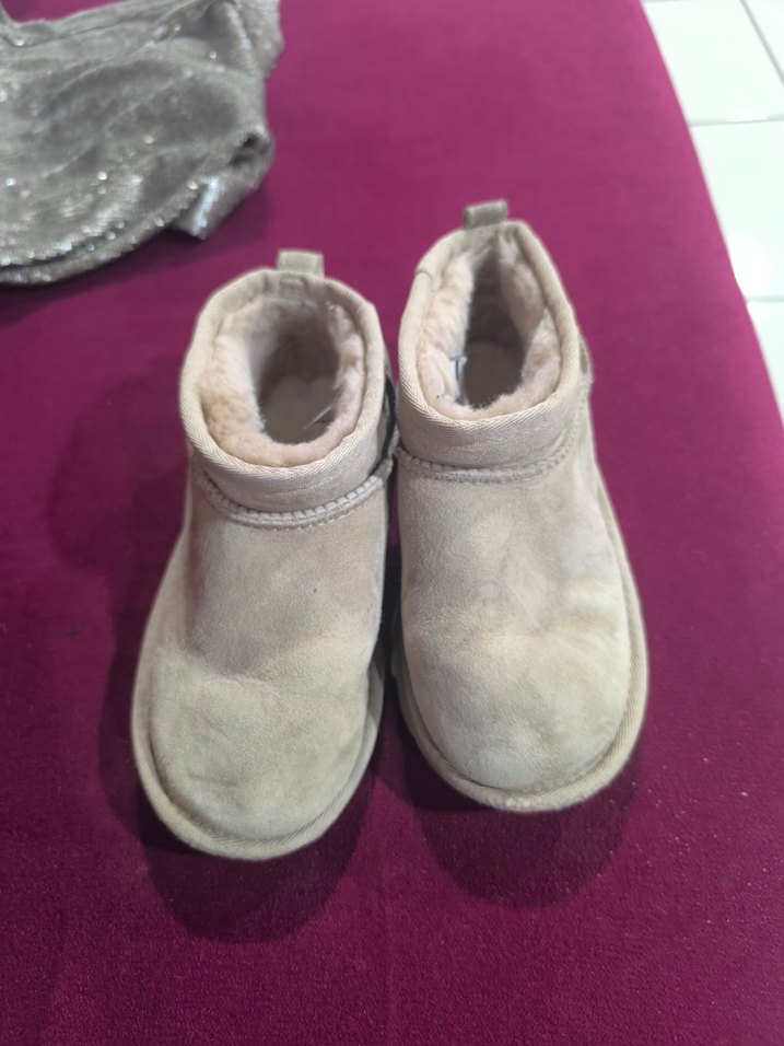 Bej Kürklü Dolgu Topuk Bot - Görsel 2