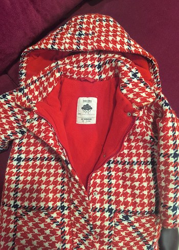 Renkli Desenli çocuk Midi Ceket - Görsel 2