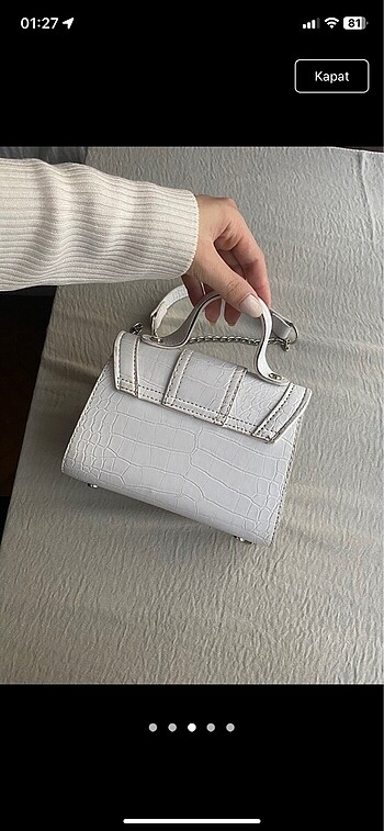  Beden zara model askılı çanta