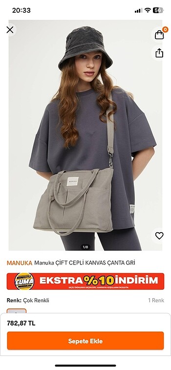 Manuka çanta