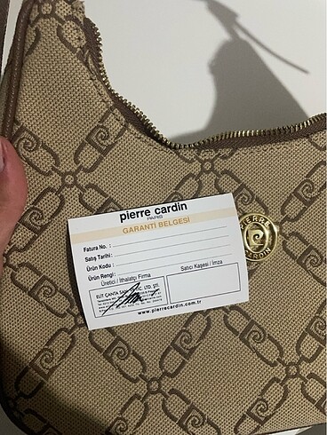 Beden kahverengi Renk pierre cardin çanta