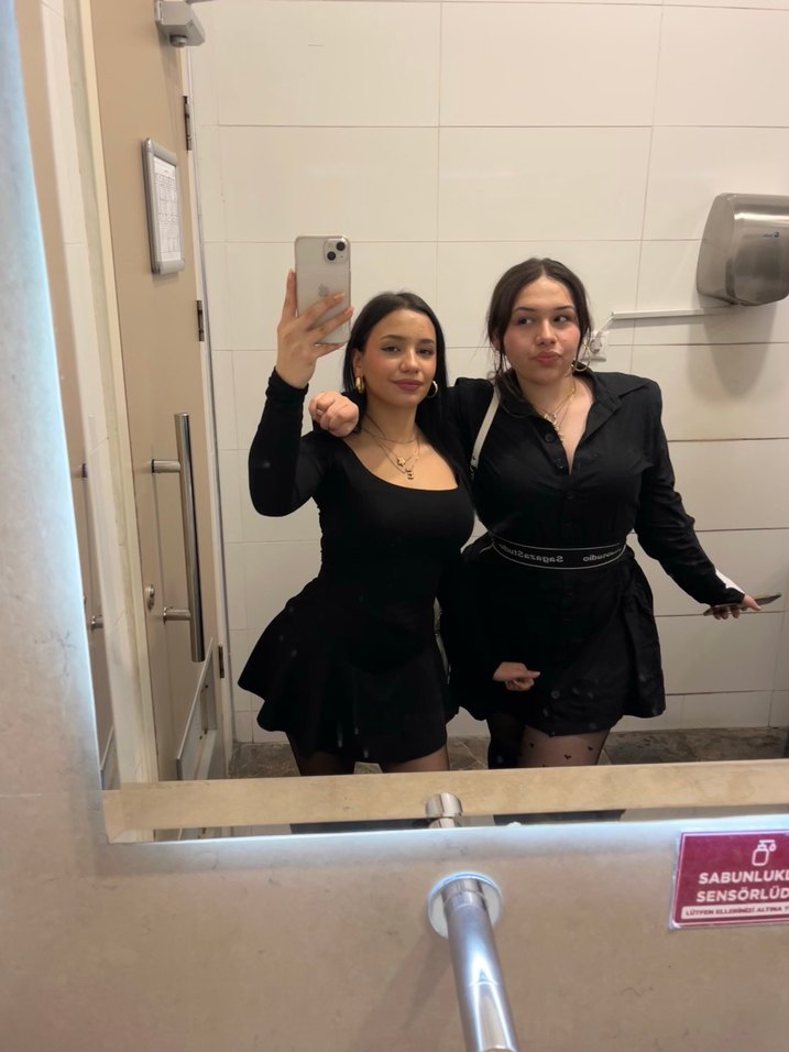 Sagaza elbise siyah mini - Görsel 3