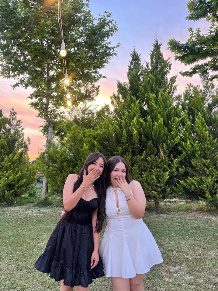 Beyaz Mini  Elbise - Görsel 4