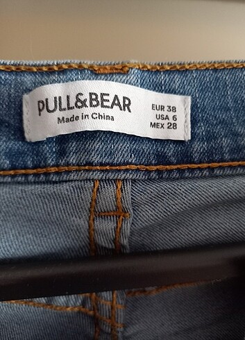 Pull and Bear Kot pantolon.Genis pacalı