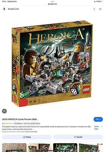 Lego heroica fortaan